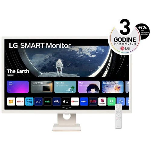 Monitor LG 32SR50F-W, 32" Smart monitor, 2xHDMI, zvučnici  slika 1
