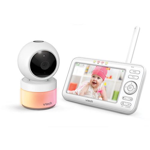 VTech Video Baby Monitor 5'' sa projektorom, noćnim svjetlom i melodijom Pan & Tilt VM5463 slika 4