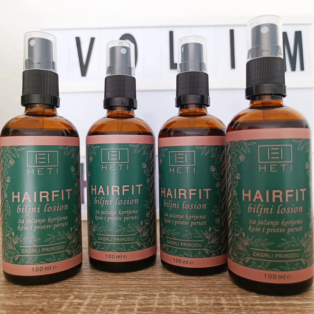HAIRFIT – losion za jačanje korijena kose i protiv peruti slika 1