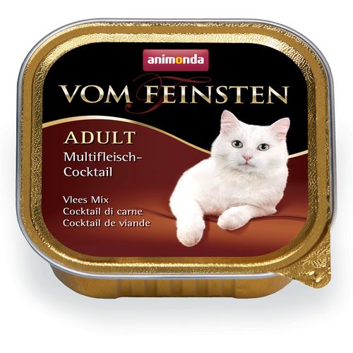 Animonda Vom Feinsten ADULT Mešano Mesto Koktel hrana za mačke 100g slika 1