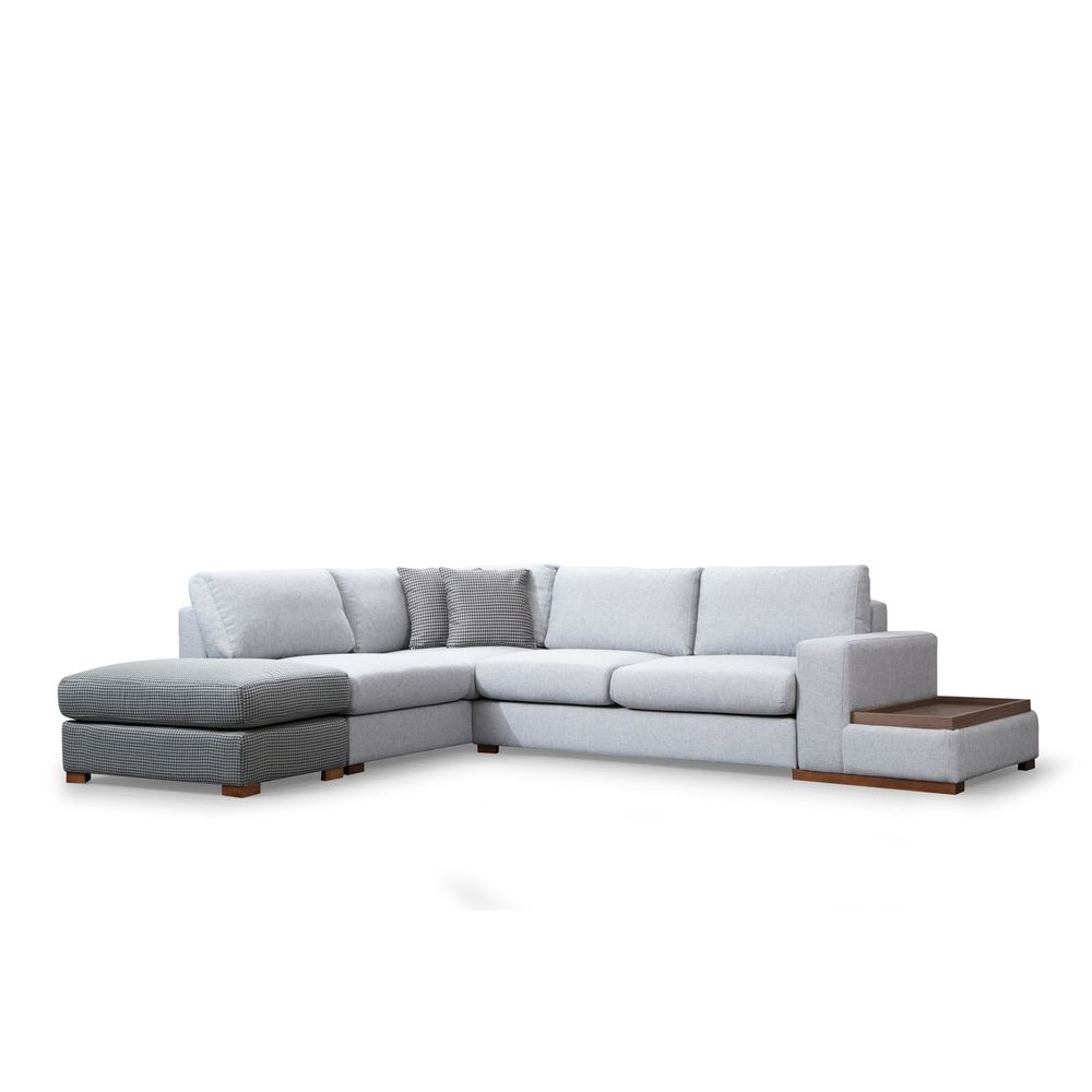 Siva Ugaona Sofa Loop 3 slika 6