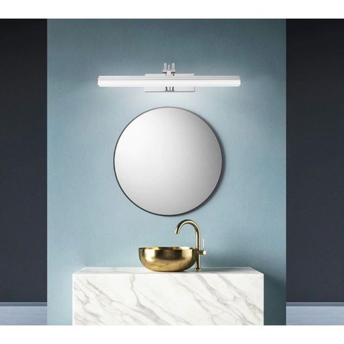 TOOLIGHT LED ZIDNA SVJETILJKA U KUPAONICI IZNAD OGLEDALA 9W 40CM APP372-1W CHROME slika 14