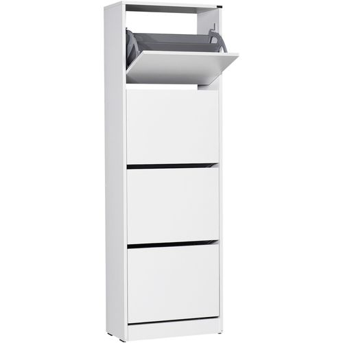 SHC-340-BB-1 White Shoe Cabinet slika 3