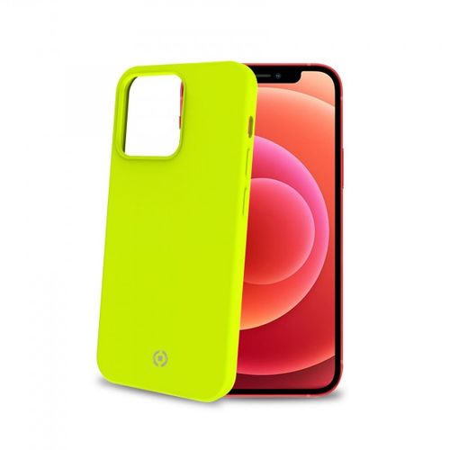 CELLY Futrola CROMO za iPhone 13 PRO u FLUORESCENTNO ŽUTOJ boji slika 2