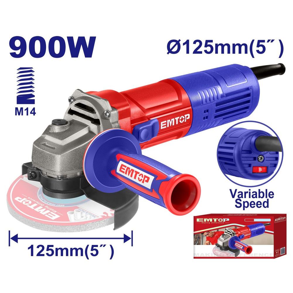 Brusilica 125mm 900W Emtop EAGRS09051 slika 1