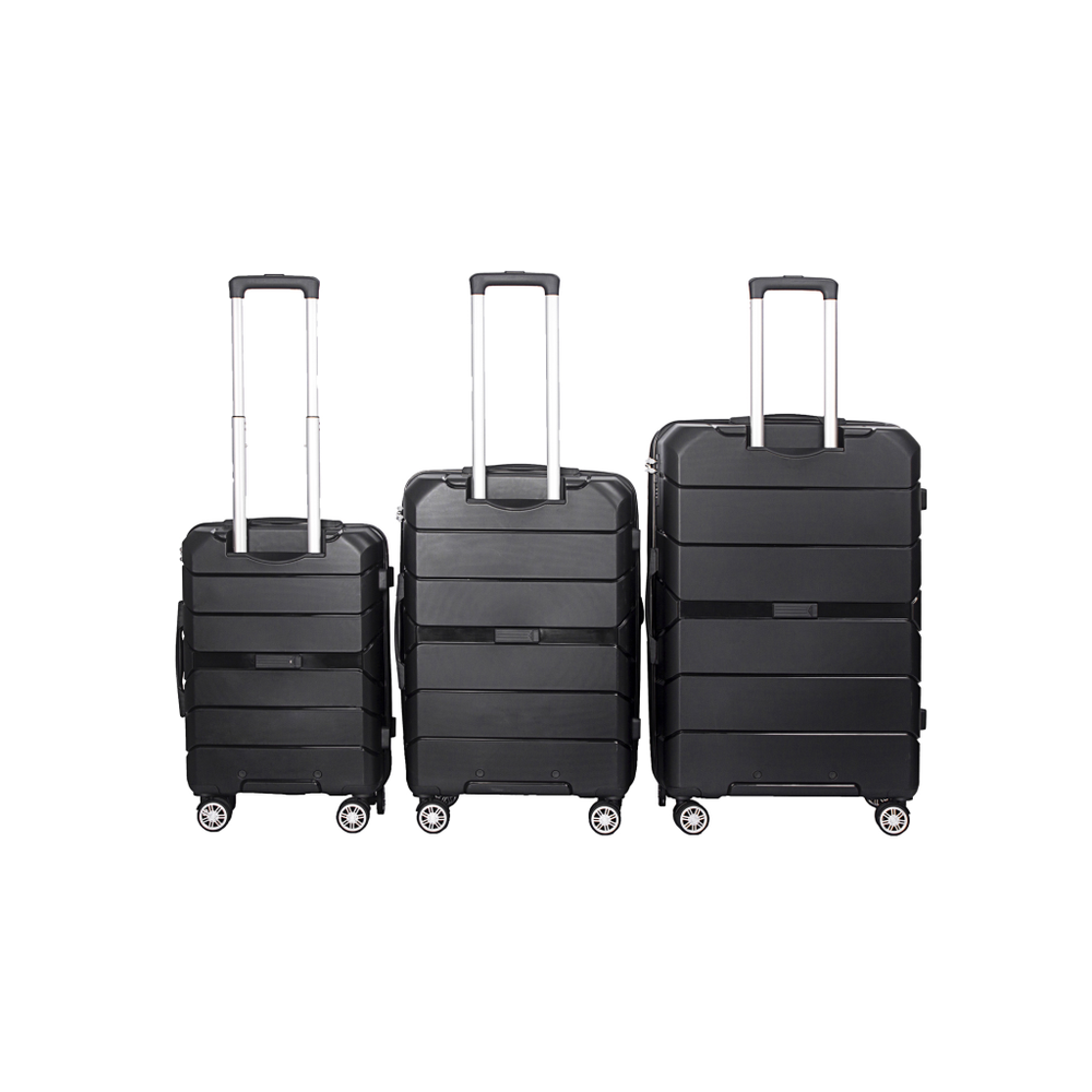 Kofer Adria - Set od tri komada, Crni slika 3