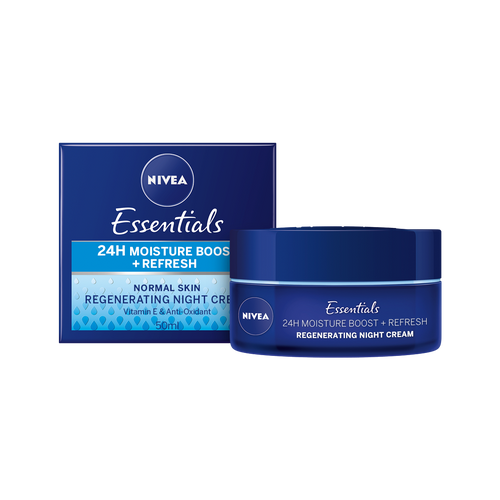 NIVEA Essentials 24h Moisture noćna krema za lice 50ml slika 1