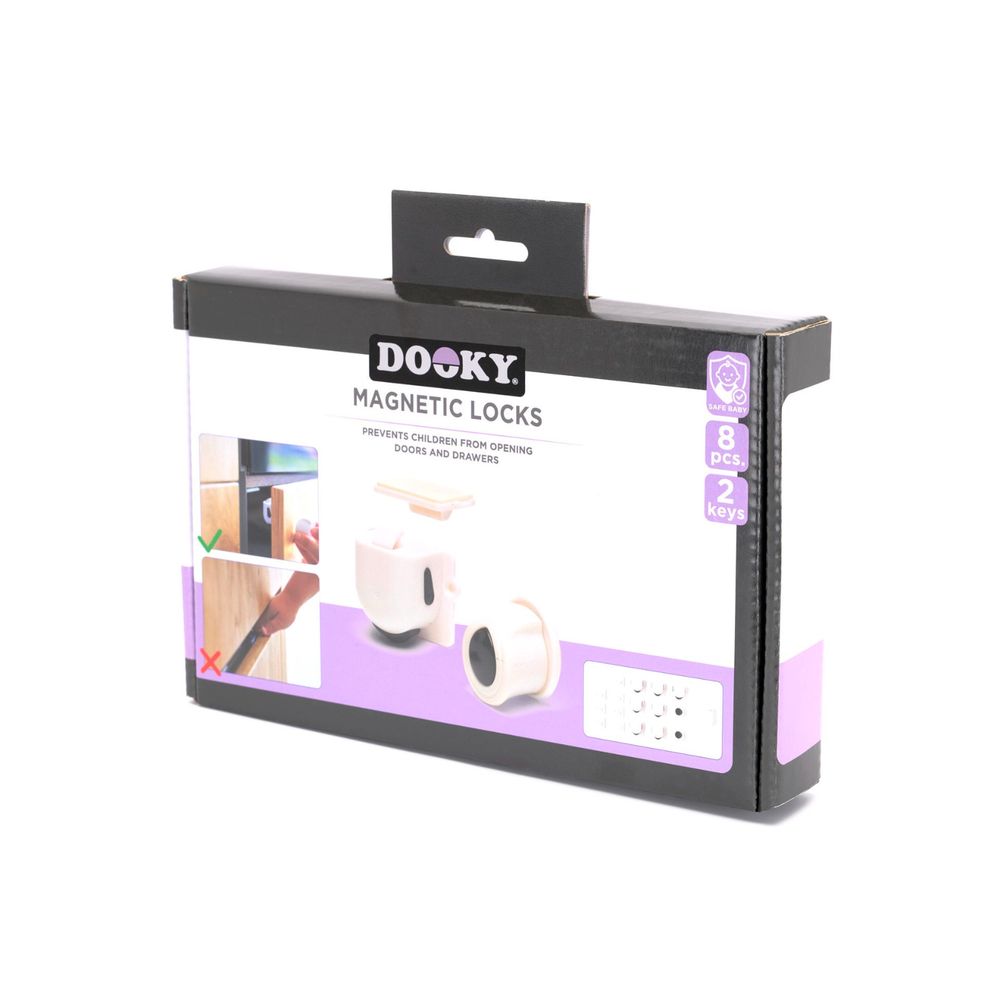Dooky magnetska brava (8 kom) s ključem (2 kom) slika 1