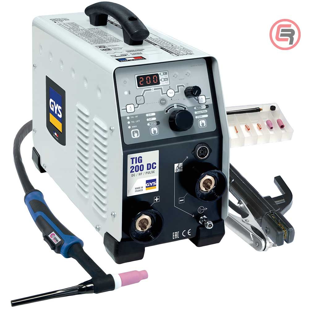Gys Aparat Za TIG Varenje TIG 200 DC – HF FV / 200A Sa Priborom - 011540 slika 1