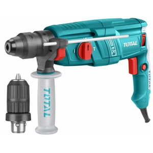 TOTAL Rotacijski čekić 800W, SDS Plus/4000bpm/14mm/2,5J (TH308268)