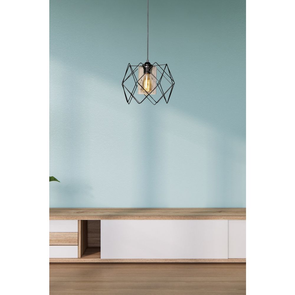 LB030 Black Chandelier slika 2