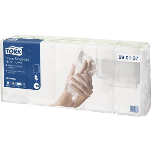 TORK 290152 Zickzack C&amp;C Universal papirnati ručnici (D x Š) 23 cm x 24.8 cm zelena 20 x 200 listova/pakiranje  4000 St. slika 1