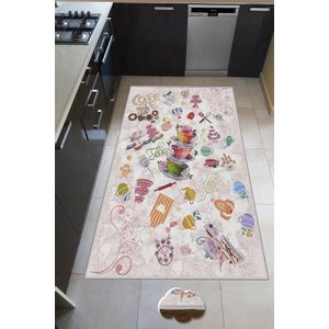 WOOKECE243 Multicolor Carpet (50 x 80)