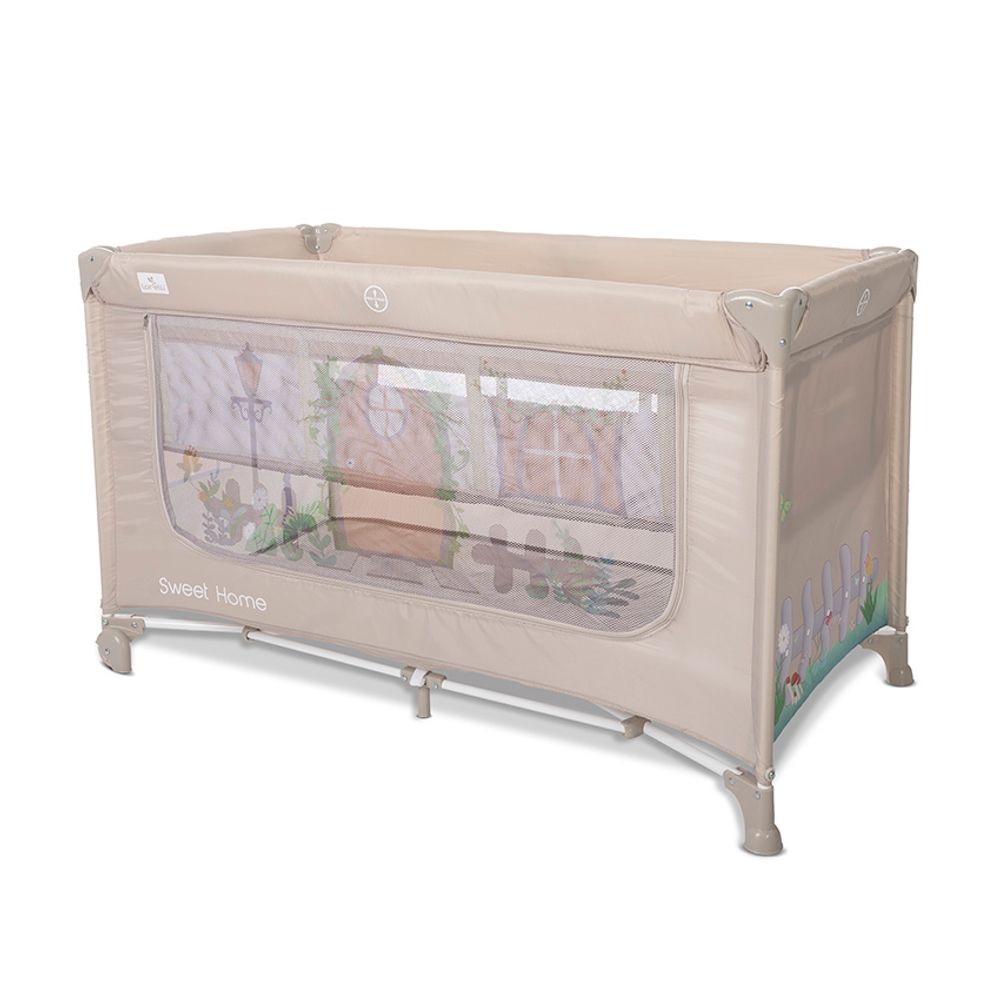 Lorelli Vikend krevetac sa krovom Sweet Home, Beige - 2 Nivoa slika 3