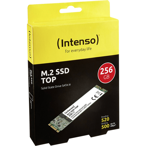 (Intenso) SSD M.2 2280, kapacitet 256 GB - SSD M.2SATA III 256GB/Top slika 1