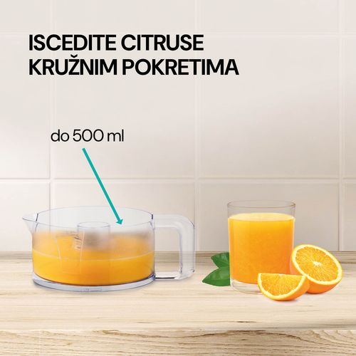 Električni sokovnik za citruse Rosmarino Vitalia slika 5