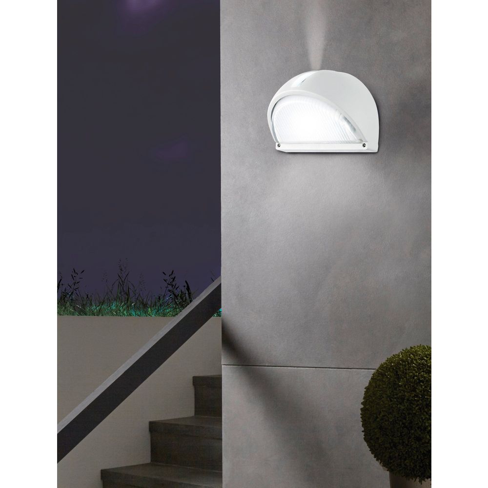 Eglo Onja Vanjska Zidna Lampa E27, Aluminij, Bijela slika 5