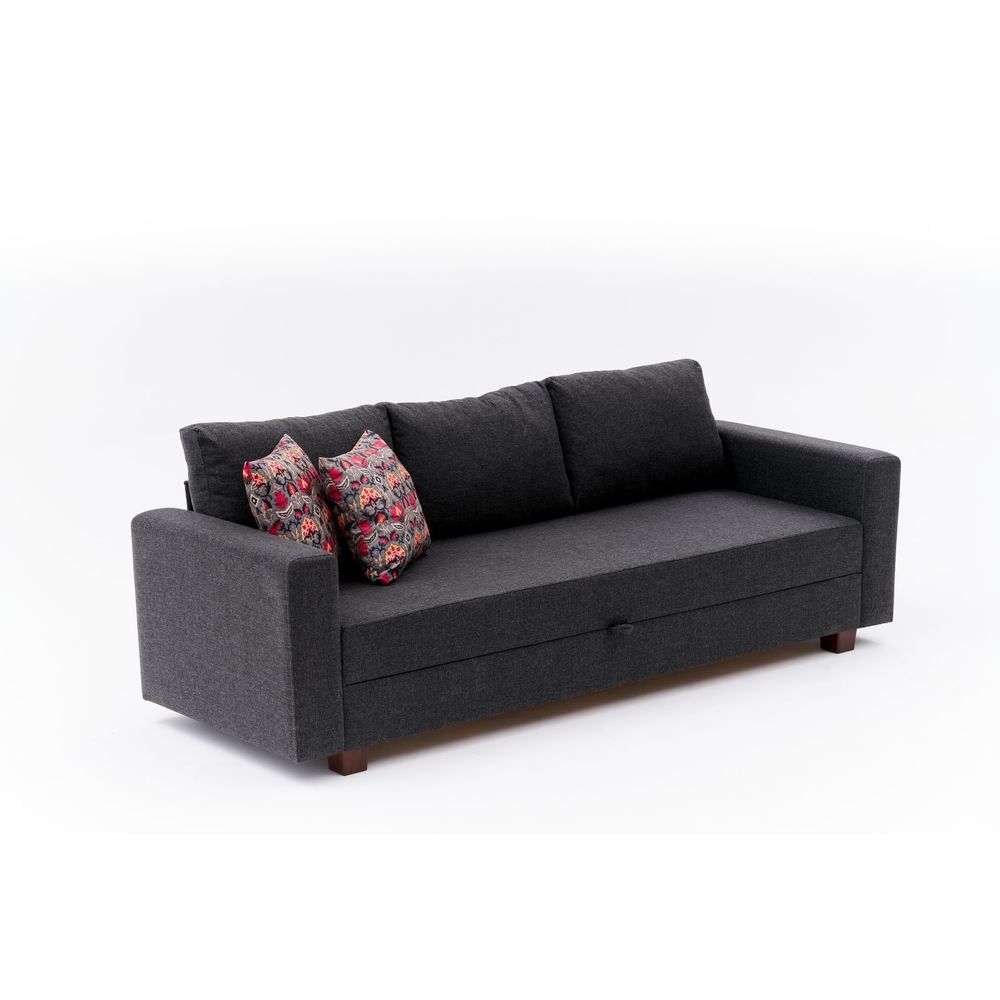 Aly - Sofabed u Antracitnoj Boji sa 3 Mjesta slika 6