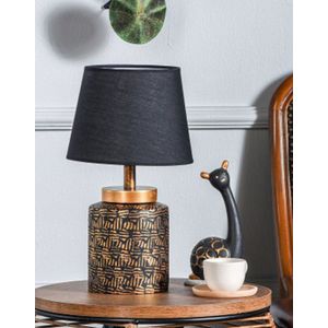 YL025 Crna i Zlatna Stočna Lampa