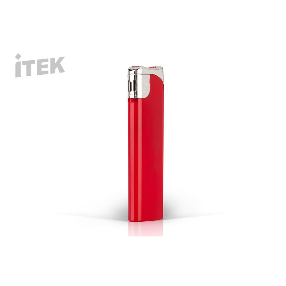 ULTIMA PRO, elektronski plastični upaljač, crveni slika 1