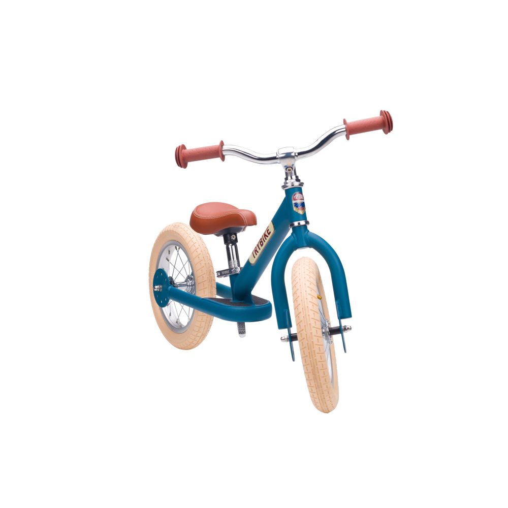 TRYBIKE Balans bicikl 2u1 Steel, Vintage Blue Matt slika 2