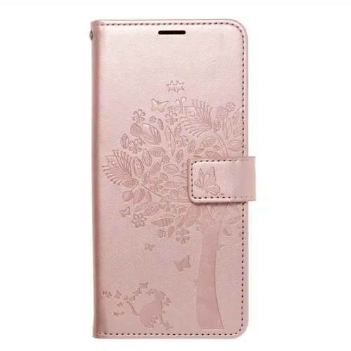 MEZZO Book case za SAMSUNG GALAXY A54 5G tree rose gold slika 2