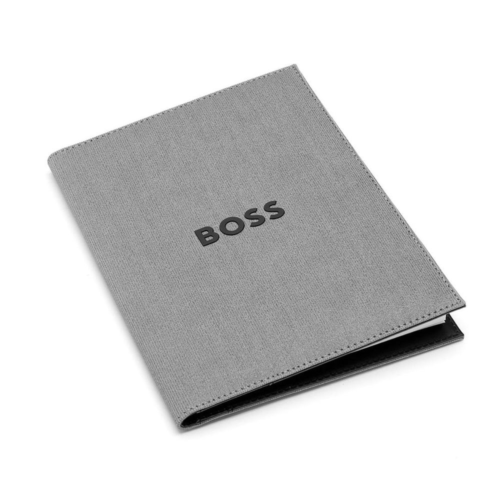 Hugo Boss Mapa konferencijska Formation Line A5 HDM409H siva slika 3