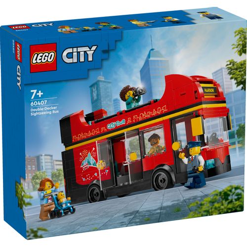 LEGO® CITY 60407 Crveni turistički autobus na kat slika 2