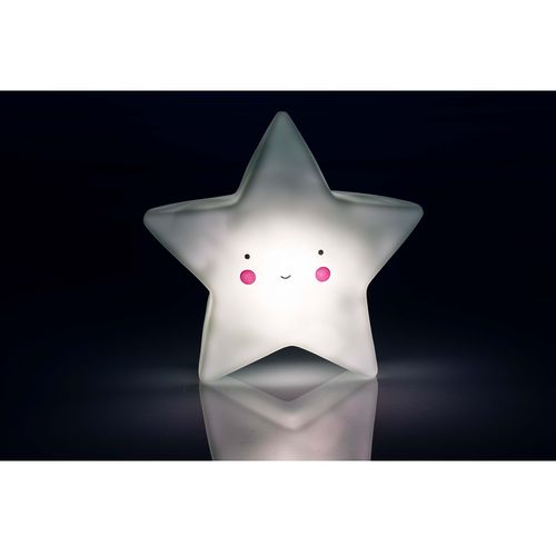 Interbaby ručnik Jednorog 100x100 white/pink + lampa Zvijezda slika 4