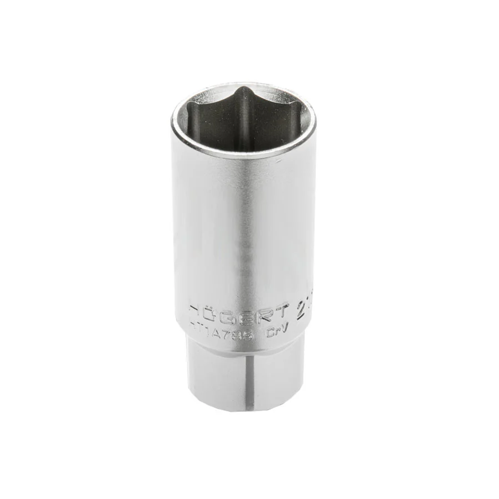 Högert  Ključ nasadni za svječice 1/2“, 21 mm, CrV50BV31 slika 1