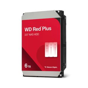 WD 6TB 3.5" SATA III 256MB IntelliPower WD60EFPX Red Plus hard disk