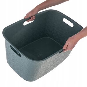 Softex Korpa za veš 45L čisti plava