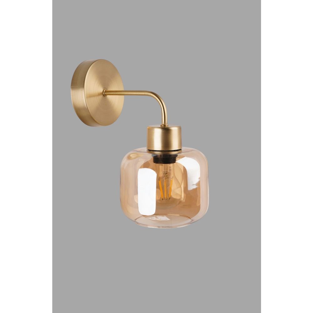 Opviq Zidna lampa 878, med, zlatna slika 3