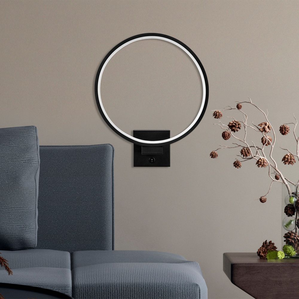Halka - 13309 Crna Zidna Lampa slika 4