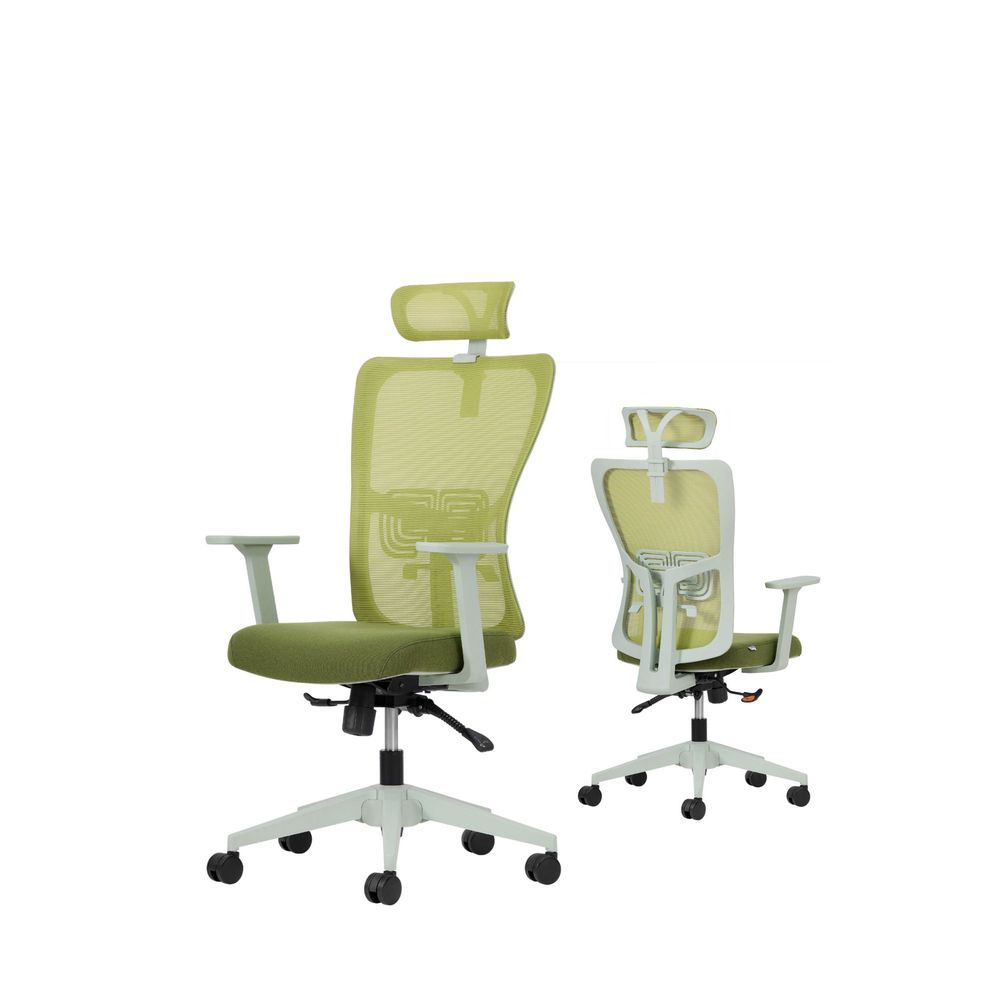 Set kancelarijskih stolica Lumbar 126 - zelena boja (2 komada) slika 2