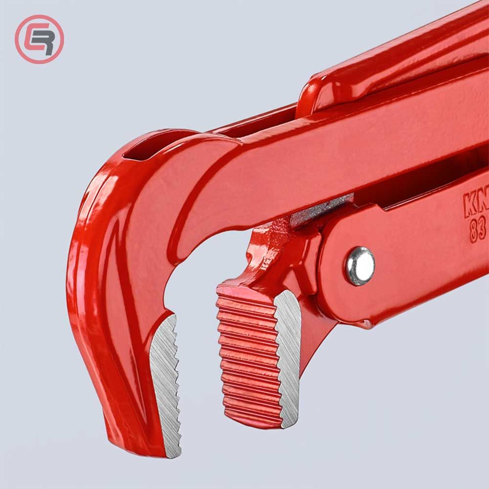 Knipex Kliješta Za Cijevi Švedska 90* Ravna 2" – 560mm – 83 10 020 slika 5
