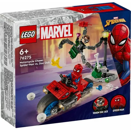 Lego Super Heroes Marvel Motorcycle Chase  Spiderman Vs Doc Ock slika 2