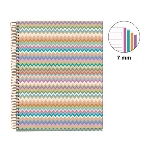 Kolegij blok Miquelrius A5 70g 120L spiralni crte zigzag mallorca MR4186 slika 2