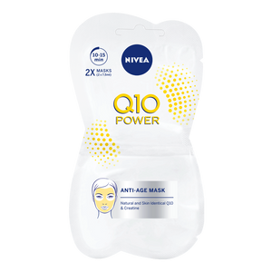 NIVEA Q10 Power maska za lice protiv bora 2x7.5ml