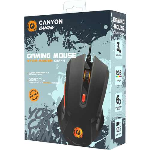 CANYON Star Raider GM-1 Optical Gaming Mouse  slika 3