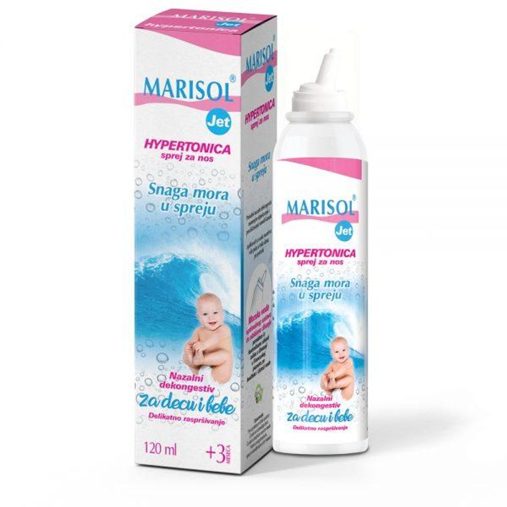 MARISOL JET BABY SPREJ 120ML slika 1
