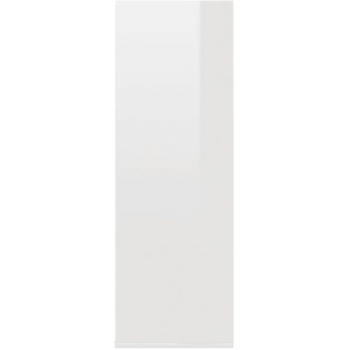 Stalak za cipele sjajni bijeli 54x34x100,5 cm konstruirano drvo slika 31