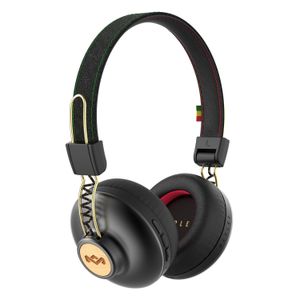 HOUSE OF MARLEY POSITIVE VIBRATION BLUETOOTH RASTA ON-EAR HEADPHONES