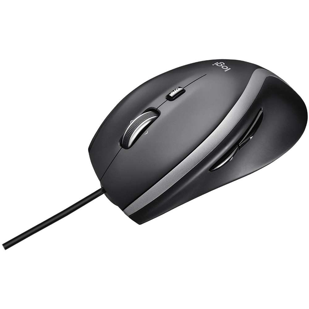 LOGITECH M500s Corded Mouse - BLACK - USB slika 3