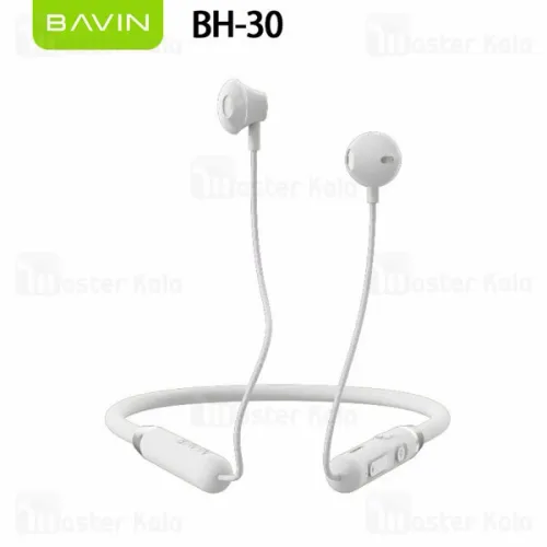 Bavin Wireless earphone slušalice bela slika 1