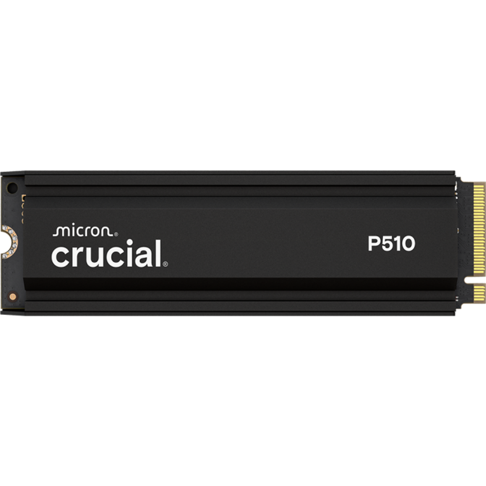 Crucial P510 2TB PCIe Gen5 NVMe 2280 M.2 SSD s hladilnikom slika 1