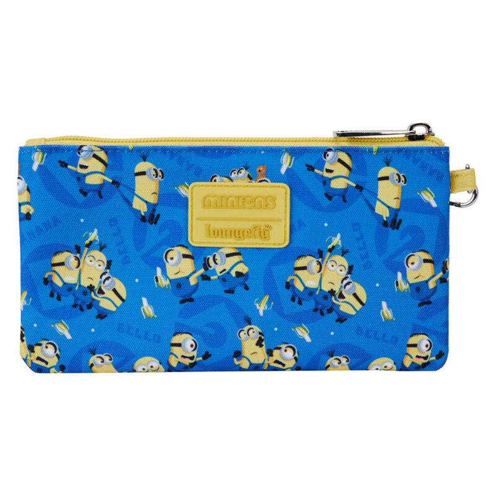 Loungefly Despicable Me Minions Nylon Zipper Wrislet Novčanik slika 3