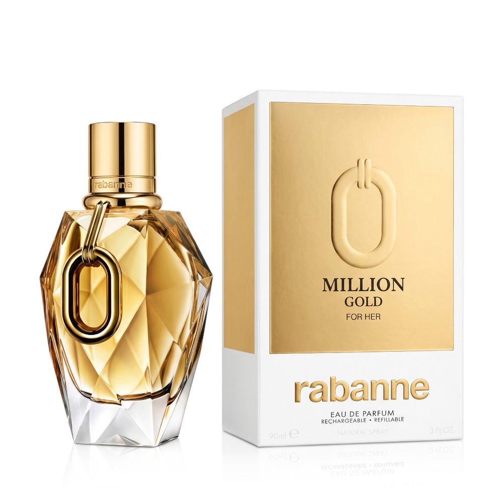 Rabanne Million Gold For Her Eau De Parfum Refillable 90 ml slika 1