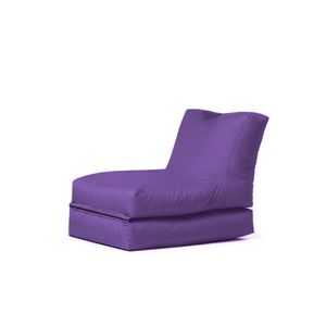Atelier Del Sofa Siesta Sofa Bed Pouf - Purple Purple Garden Bean Bag