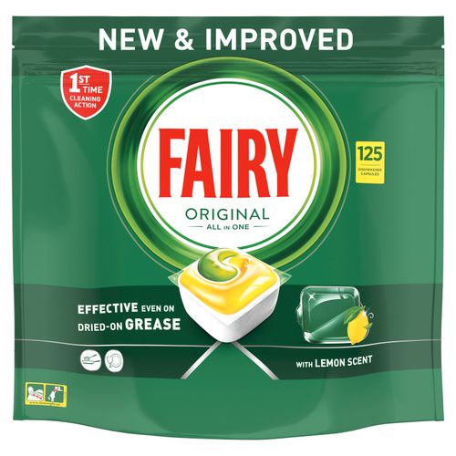 FAIRY Original All in One Tablete za sudomašinu  125 komada slika 1